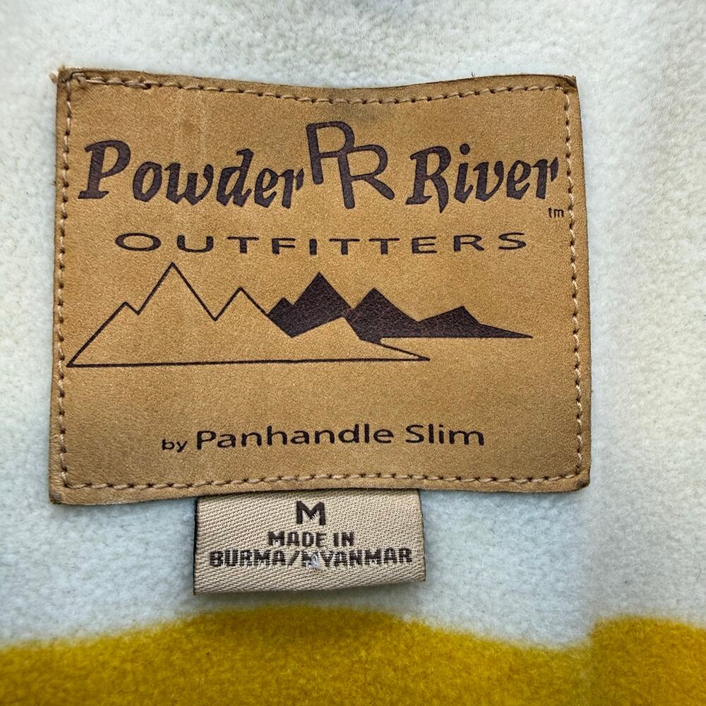 Powder River Outfitters by Panhandle Slim Denim Jacket Men's M Blanket Lined - Picture 11 of 11